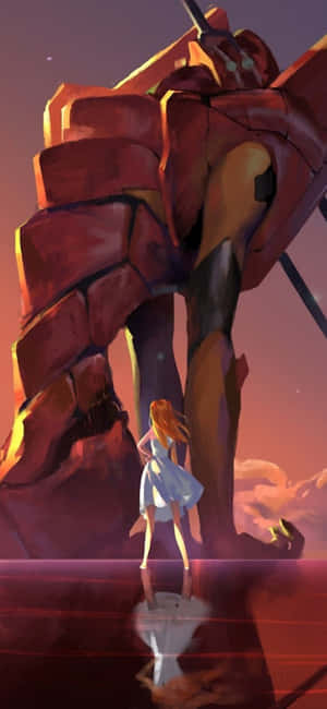 Neon Genesis Evangelion iPhone — Γαλαξίας A07s Ταπετσαρία