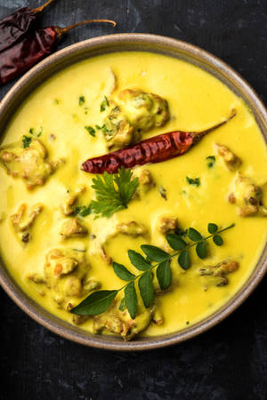 Authentic Yellow Curry with Fenugreek Leaves and Chili — Huawei MatePad Pro Max Ταπετσαρία
