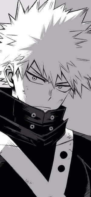 Bakugou - Ένας άγριος και εκρηκτικός ήρωας σε δράση — Honor Win Turbo Ταπετσαρία