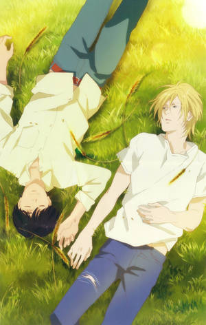 Ταπετσαρία Banana Fish Ash Eiji Peace. — Lenovo Idea Tab Plus Ταπετσαρία