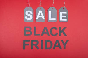 Ταπετσαρία Black Friday Κόκκινη Προσφορά — 3:2 Ταπετσαρία