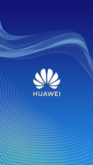 Blue Huawei Logo ταπετσαρία κινητού — Huawei Ταπετσαρία