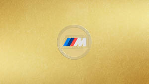BMW M Λογότυπο Χρυσό — Bmw Ταπετσαρία