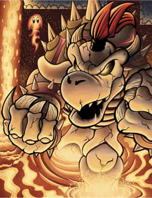 Bowser - Ο Τρομερός Εχθρός του Mario — HMD Terra M Ταπετσαρία