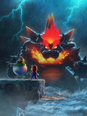 Bowser, ο Φοβερός Εχθρός — HMD Terra M Ταπετσαρία