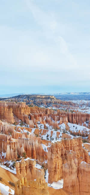 Εθνικό Πάρκο Bryce Canyon Οροπέδιο και Βραχώδεις Σχηματισμοί — Vivo V70 Lite 4G Ταπετσαρία