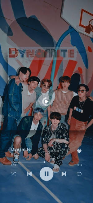 BTS 2021 Dynamite Παίζει — 19.5:9 Ταπετσαρία