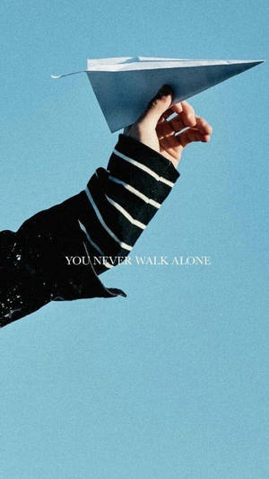 BTS Αισθητική You Never Walk Alone — Bts αισθητική Ταπετσαρία