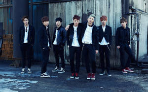 Ταπετσαρία BTS Ομαδική Φωτογραφία Skool Luv Affair — Bts ομαδική φωτογραφία GIF Ταπετσαρία
