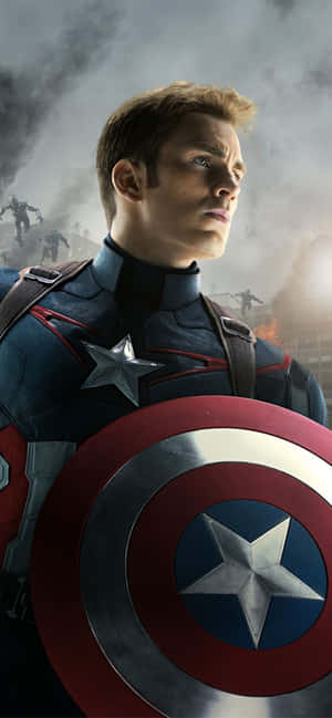 Εικόνες Captain America — Samsung Galaxy S20 Ταπετσαρία