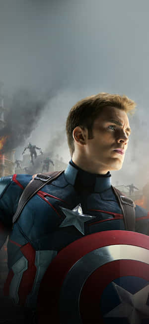 Φόντο Captain America — OnePlus Nord CE Ταπετσαρία