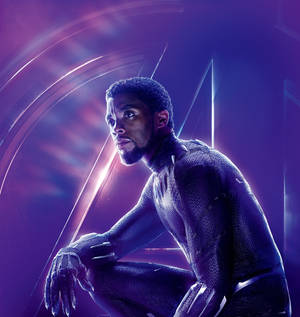ταπετσαρία αφίσας υψηλής ποιότητας Chadwick Boseman — Galaxy Z Flip7 FE Ταπετσαρία