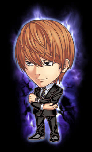 Chibi Light Yagami με Αύρα