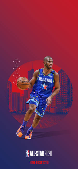 Chris Paul all-star jersey ταπετσαρία — iPhone 15 Plus Ταπετσαρία
