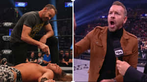 Christian Cage Σχολιάζει την Πτώση — 1920x1080 Ταπετσαρία