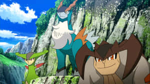 Cobalion με Terrakion και Virizion — Πόκεμον Θρύλοι Αρκέους Ταπετσαρία