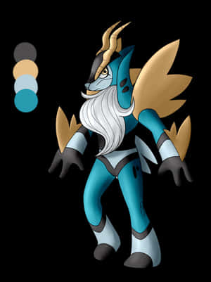 Cobalion με Πόδια — Pokémon Ταπετσαρία