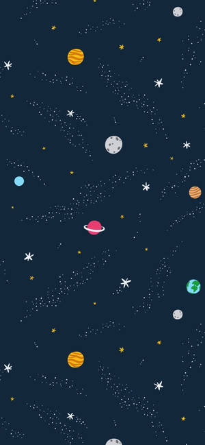 ταπετσαρία Cosmos Vector Art — iPhone 13 Pro Ταπετσαρία
