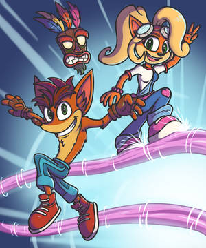 Ταπετσαρία Crash Bandicoot 4 — Motorola Razr Ultra 2026 Ταπετσαρία