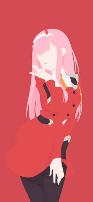 Darling In The Franxx Μίνιμαλ Άνιμε — Vivo V70 Lite Ταπετσαρία