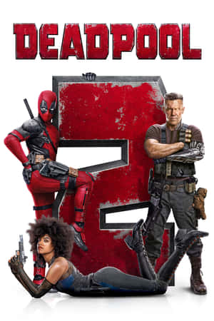 Deadpool 2 Γεμάτη Δράση Περιπέτεια — Oppo Pad Mini Ταπετσαρία