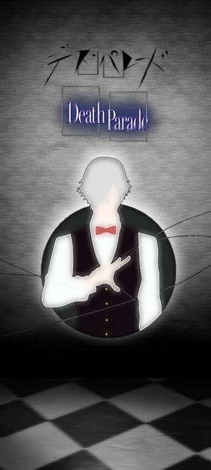 Ταπετσαρία Fanart Decim Death Parade — iPhone Xs Max Ταπετσαρία