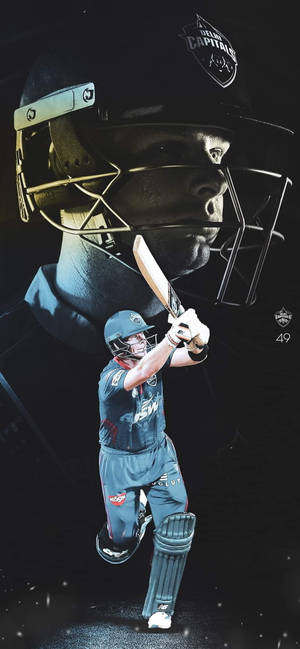 Ταπετσαρία Delhi Capitals Steve Smith — iPhone 15 Pro Ταπετσαρία