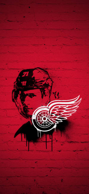 Ταπετσαρία Dylan Larkin Των Detroit Red Wings — iPhone 11 Pro Max Ταπετσαρία