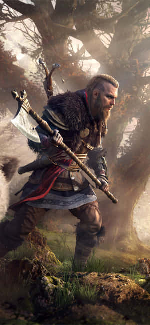 Ταπετσαρία iPhone Xs Max Assassin's Creed Valhalla — Realme C75 Ταπετσαρία