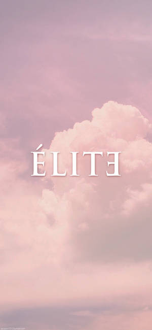 Ταπετσαρία Netflix's Elite Pink Clouds — iPhone 15 Pro Ταπετσαρία