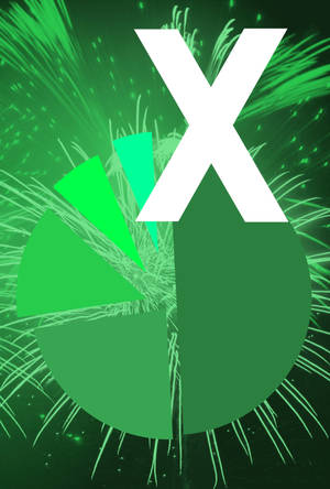 Excel Microsoft X Logo — Huawei MatePad Pro Max Ταπετσαρία