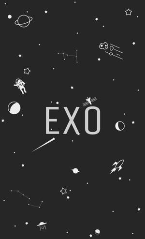 EXO galaxy fan art ταπετσαρία — Galaxy Tab Ταπετσαρία