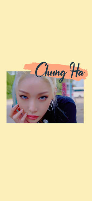 Ταπετσαρία fan art Chungha — iPhone 17 Ταπετσαρία