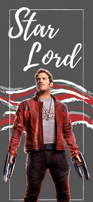 Ταπετσαρία fan art του Star Lord — iPhone 13 Pro Ταπετσαρία