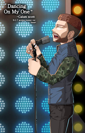 Ταπετσαρία Fanart Calum Scott — RedMagic Tablet Ταπετσαρία