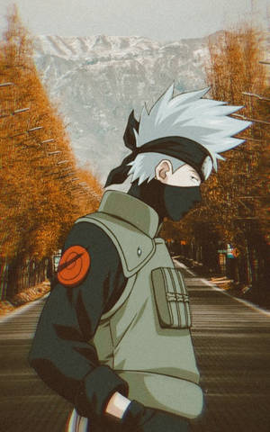 Fanart Cool Kakashi Photo — Lenovo Tab Plus Gen 2 Ταπετσαρία