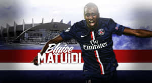 Fanart του Μπλεζ Ματουιντί, Μέσου της PSG — Ποδόσφαιρο Ταπετσαρία