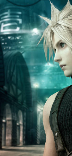 Ταπετσαρία Final Fantasy 7 Cloud Προφίλ — Pixel 11 Pro Ταπετσαρία