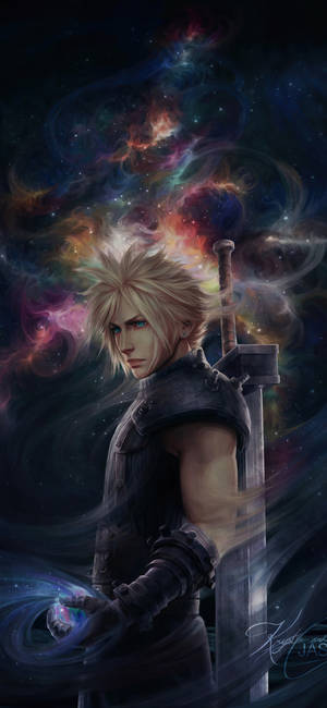Final Fantasy Iphone — Γαλαξίας A17 Ταπετσαρία