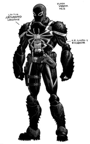 Flash Thompson - Ήρωας Επαγρύπνησης και Εμβληματικός Χαρακτήρας — Nubia Flip2 Ταπετσαρία