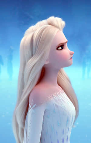 Frozen 2 Elsa Λευκό Φόρεμα — Moto Pad 70 Groove Ταπετσαρία