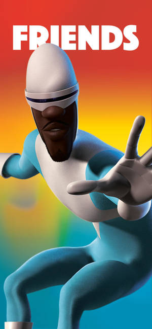 Ταπετσαρία Frozone πολύχρωμο γραφικό — iPhone 16 Ταπετσαρία
