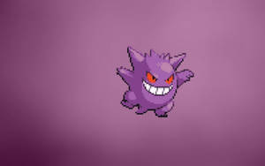 Gengar Pokemon Μινιμαλιστικό Anime — Μινιμαλιστικό anime Ταπετσαρία
