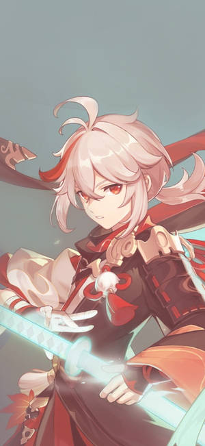 Wallpaper Genshin Impact Kaedehara Kazuha — iPhone 17e Ταπετσαρία