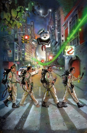 Ταπετσαρία Ghostbusters The Beatles — Honor MagicPad 3 Pro 12.3 Ταπετσαρία