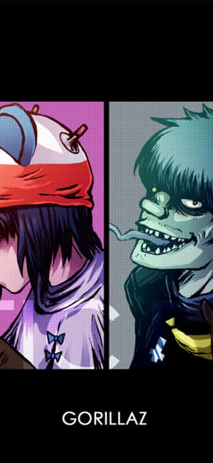 Gorillaz Iphone [wallpaper] — Oppo K13 Turbo Pro Ταπετσαρία