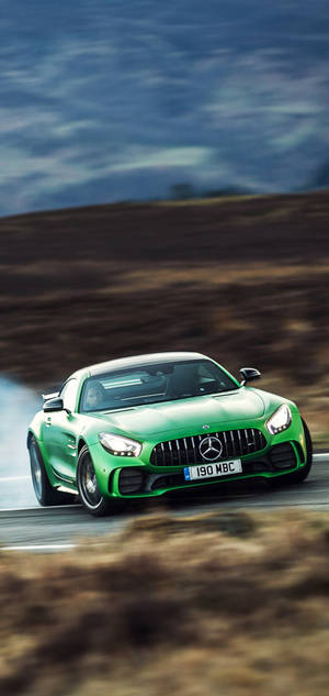 Mercedes AMG IPhone Green Racing — Galaxy S25 FE Ταπετσαρία