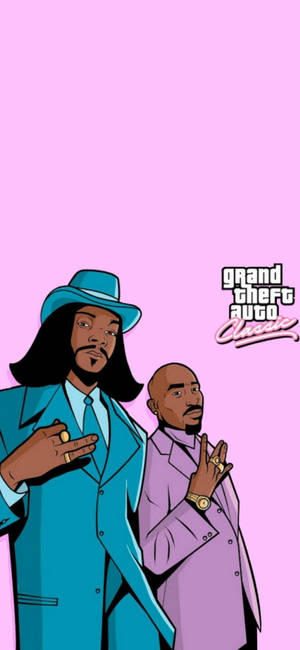 GTA Snoop Dogg And Tupac — Pixel 11 Pro Ταπετσαρία