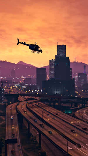 GTA Φόντο — Βιντεοπαιχνίδι GIF Ταπετσαρία