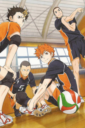 Haikyuu 4K Προθέρμανση — Xiaomi Pad 9 Pro Ταπετσαρία